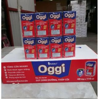 Sữa oggi suy dinh dưỡng, thấp còi (vỉ 4 hộp 110ml)