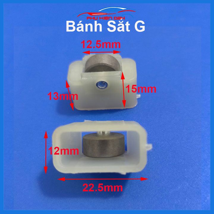 Con lăn ròng rọc đảo tủ trượt cửa tủ, cửa nhà ,cửa lùa bằng mini