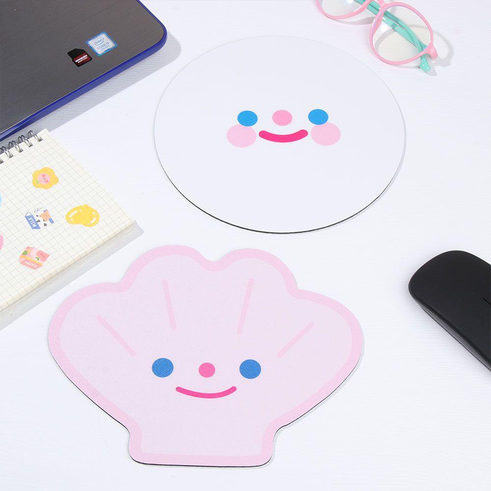 BTLIMER Miếng Lót Chuột Chống Trượt Nhiều Màu Sắc Họa Tiết Trái Bơ Hoạt Hình Dễ Thương