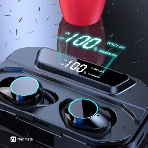 Tai nghe Bluetooth G02-TWS tích hợp pin dự phòng 3300mah