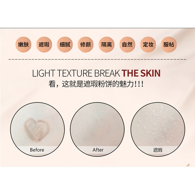 Phấn Phủ Dạng Nén Bioaqua - Bí quyết tạo lớp trang điểm hoàn hảo | Thế Giới Skin Care