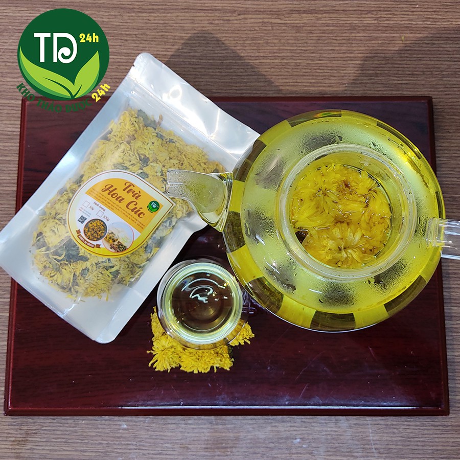 [Hàng Siêu Đẹp] Trà hoa cúc vàng, giúp an thần, ngủ ngon, sâu giấc, giảm đau bụng kinh, kiểm soát lượng đường trong máu