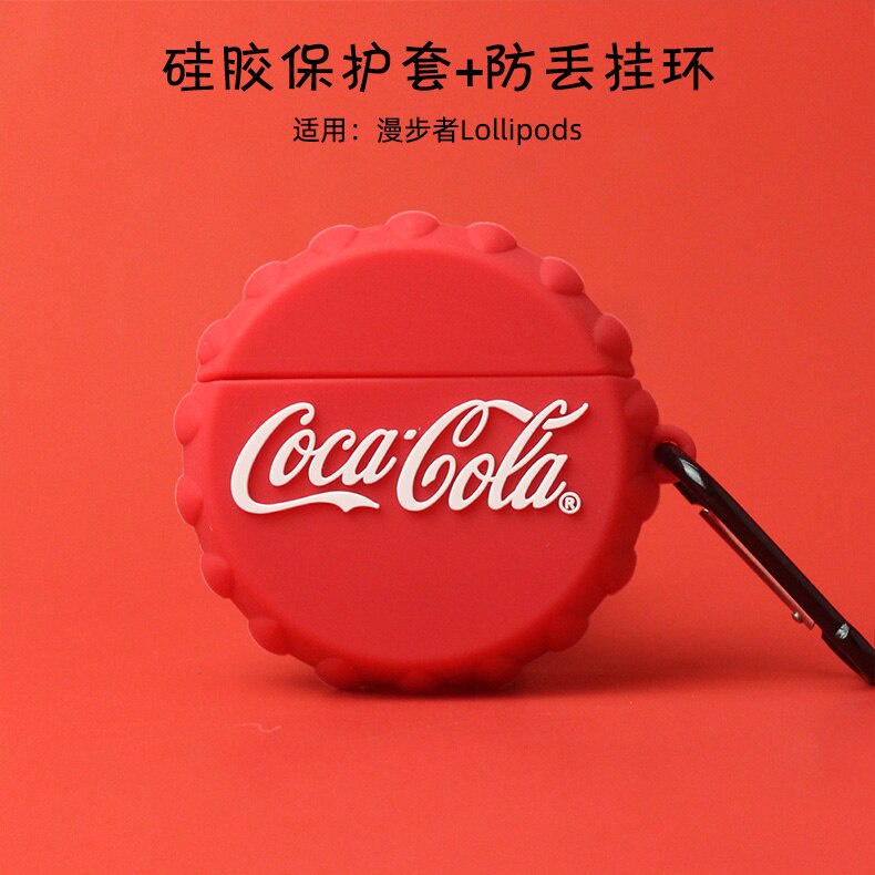 Vỏ bảo vệ hộp sạc tai nghe không dây bằng silicon dễ thương cho Edifier LolliPods/Lollipods plus TWS200