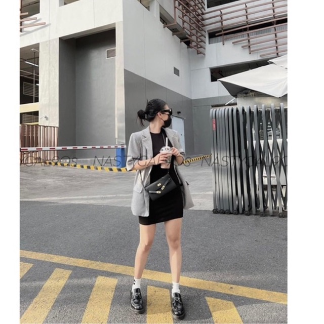 BLAZER TAY NGẮN KẺ SỌC | BigBuy360 - bigbuy360.vn