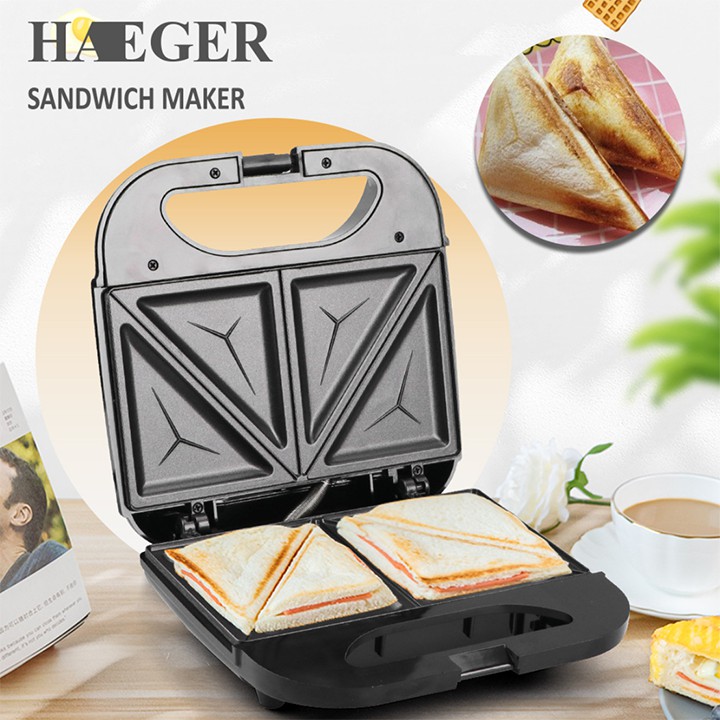 [Mã ELHADEV giảm 4% đơn 300K] [Chính Hãng] Máy Làm Bánh Hotdog, Bánh Kẹp Sandwich HAEGER