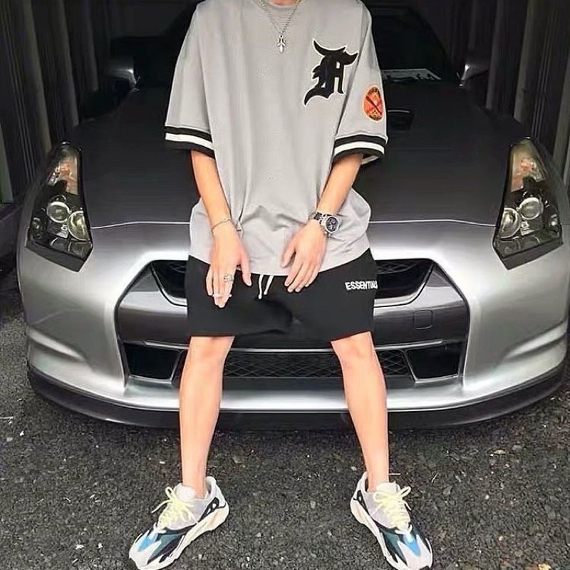 Áo phông lưới Fear Of God áo thun cotton cao cấp thoáng mát