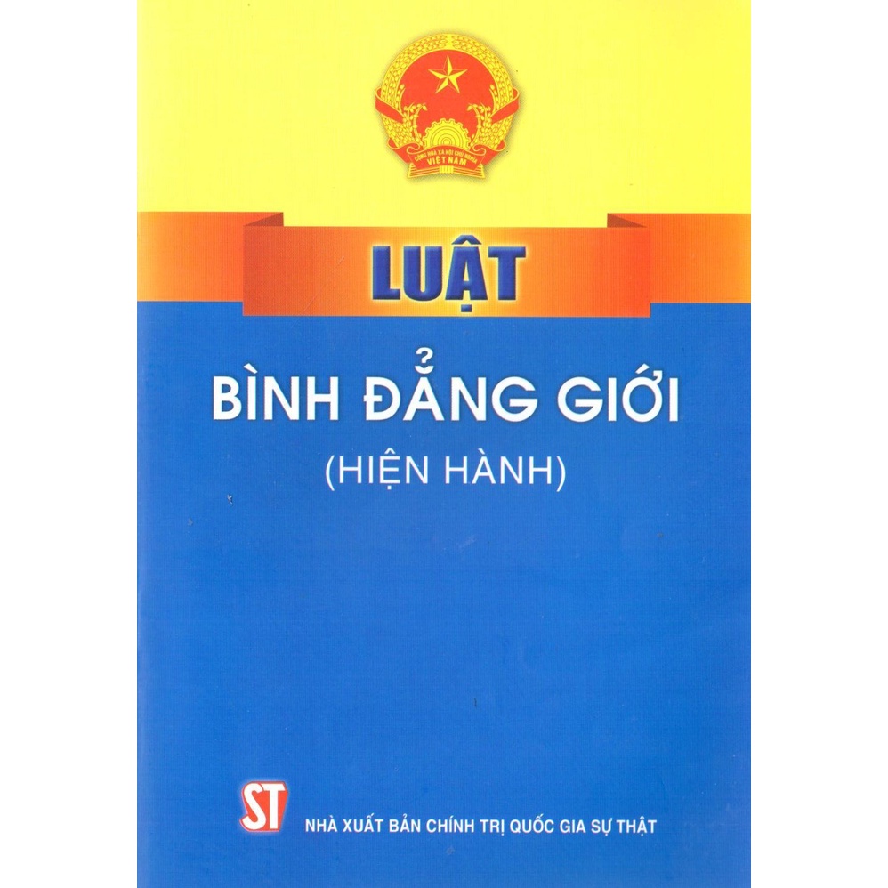 Sách Luật bình đẳng giới hiện hành (B11) - Chính Trị