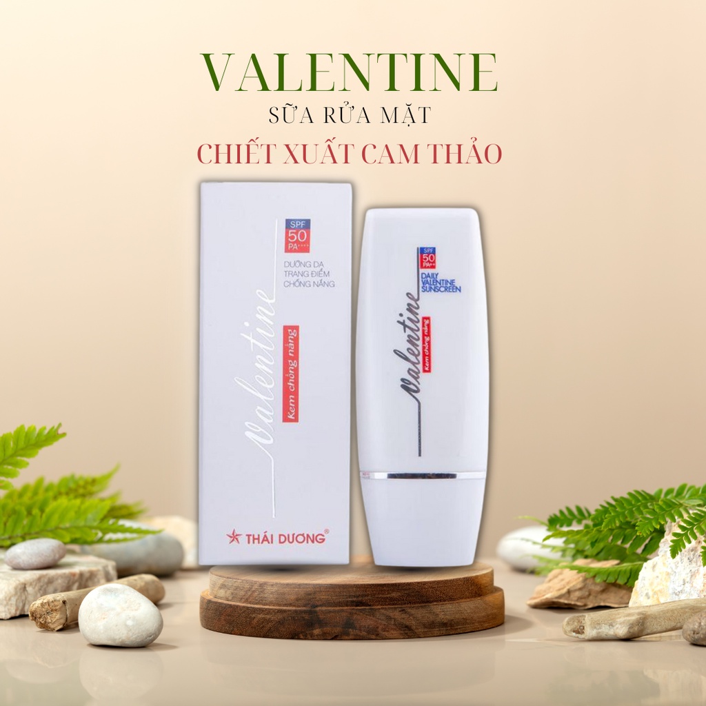 Kem chống nắng Valentine Sao Thái Dương 30g SPF50 PA++++