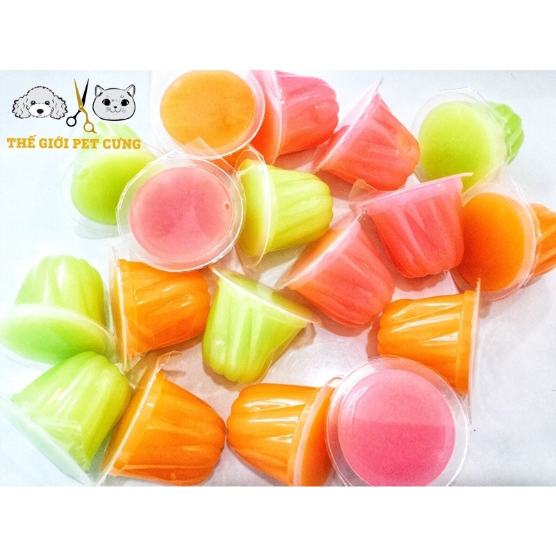Pudding Trái Cây Dinh Dưỡng Hamster Thỏ Bọ Nhím Sóc