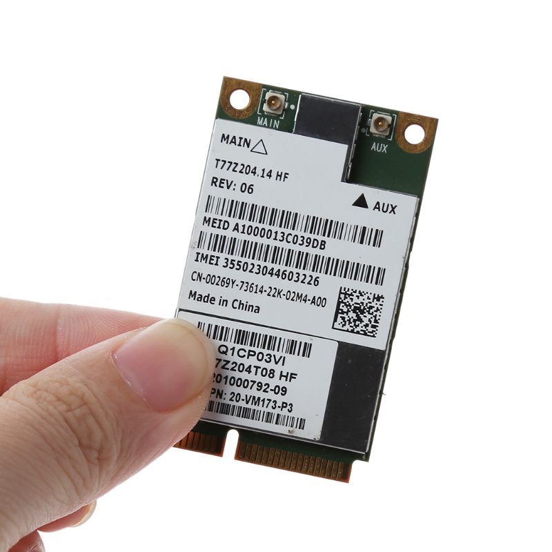 Mô Đun Thẻ WIFI Không Dây 3G WWAN WLAN 00269Y DW5630 Cho Latitude E6420 E5420 0269Y 00269Y DW5630