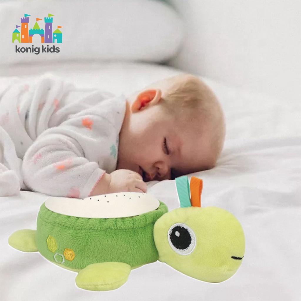 Đèn chiếu trăng sao ru ngủ Konig Kids 1021-KK-66205  có nhạc trắng ru ngủ, mang cả bầu trời vào giấc mơ con.