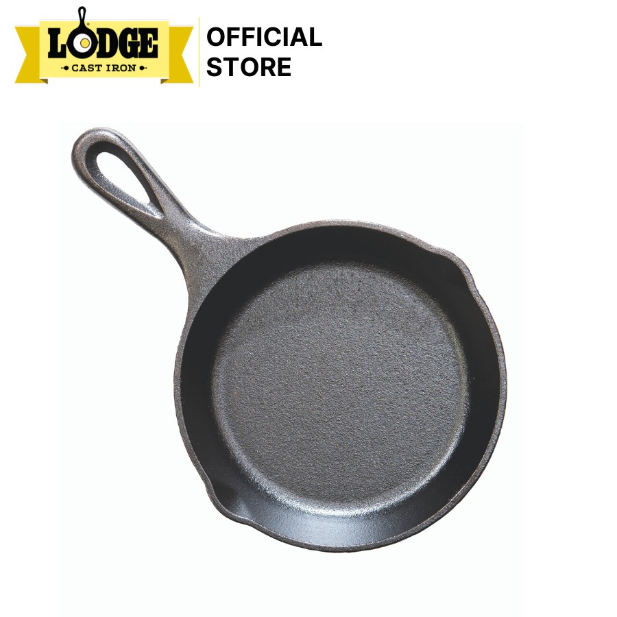 Lodge - Chảo gang - 8.89cm- sử dụng mọi loại bếp- Hàng chính hãng