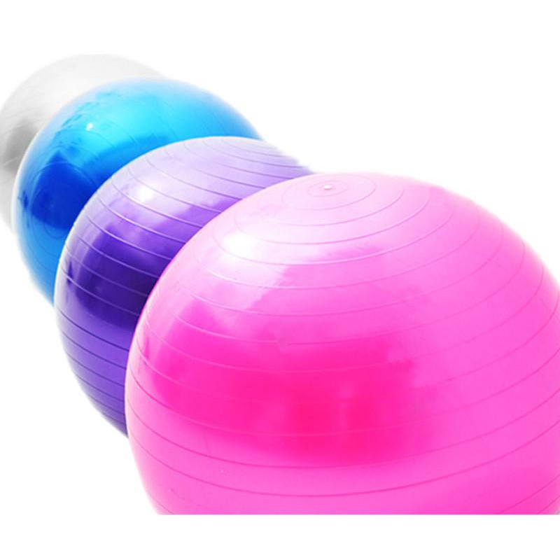 Dụng cụ tập luyện 💓FREESHIP💓 Bóng tập yoga Fitness Ball 75cm (loại 1), chịu lực tốt, độ bền cao 5336