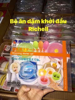 Bộ ăn dặm khởi đầu richell