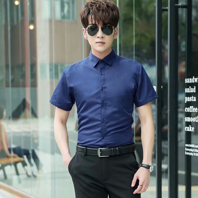 Áo Sơ Mi Tay Ngắn Thời Trang Dành Cho Nam Size S-5Xl
