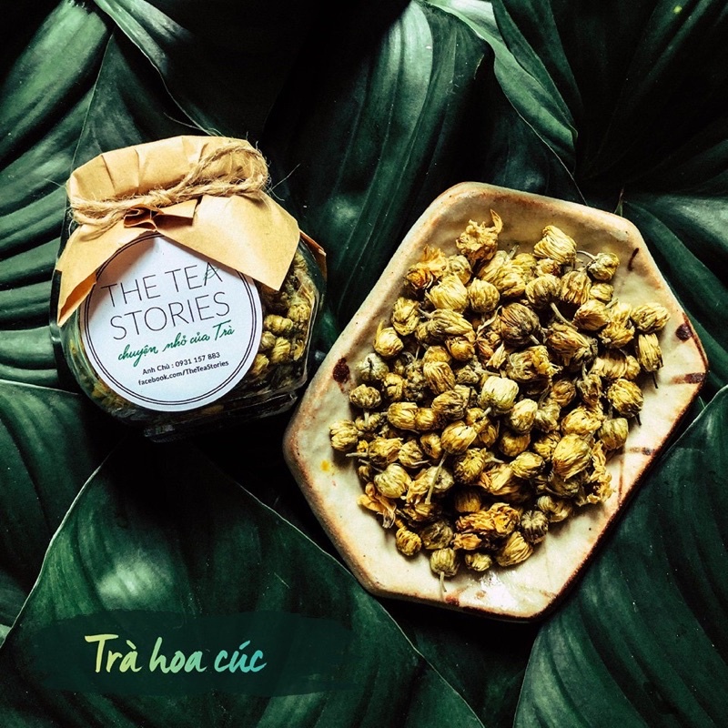 Trà hoa thanh nhiệt, ngủ ngon, deco xinh xắn - trà thảo mộc hoa sen, cúc, đậu biếc, hồng, nhài