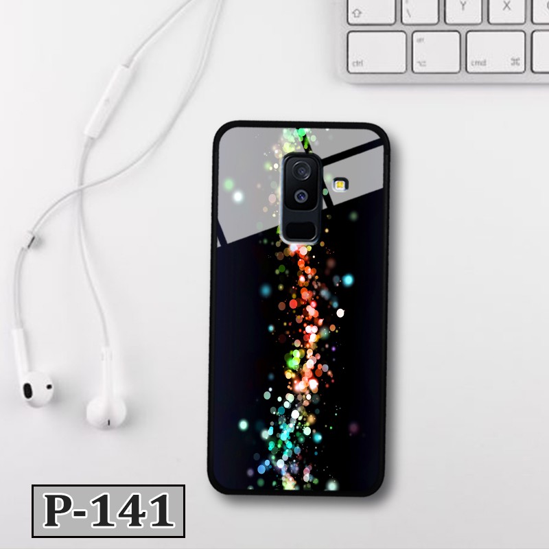 Ốp Samsung Galaxy A6 Plus 2018 - lưng kính in hình 3D