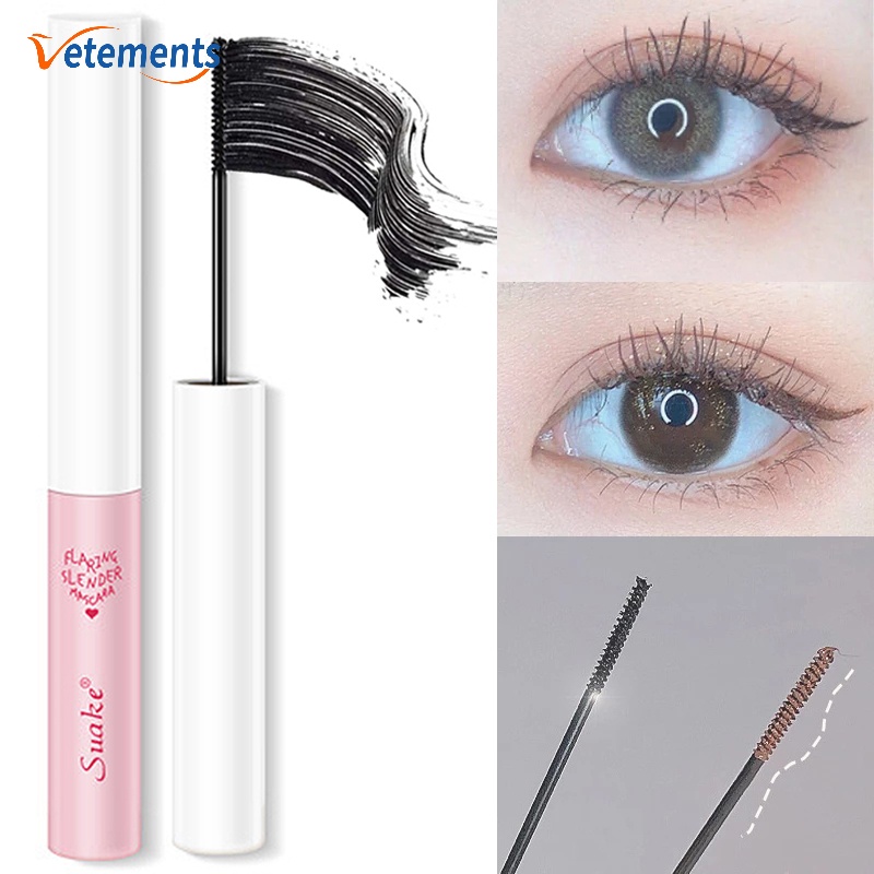 Mascara Trang Điểm Lông Mi Siêu Mịn Không Nhòe Chống Thấm Nước
