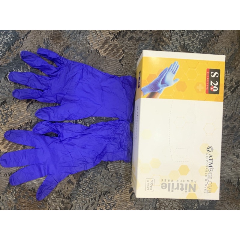 Găng Cao Su Nitrile Không Bột (Nhãn Hiệu S20) Phòng Dịch