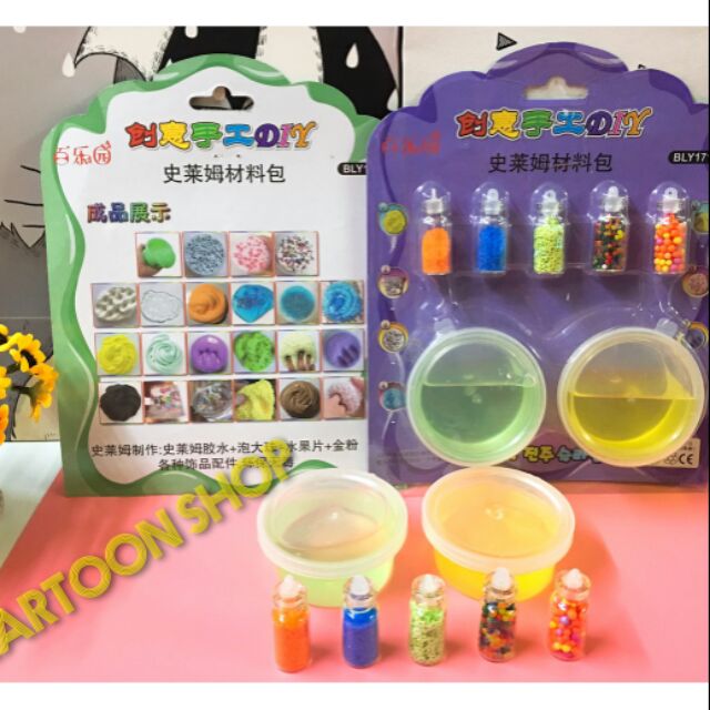 Bộ kit làm slime giá rẻ