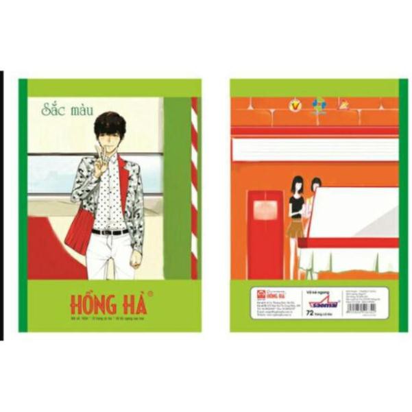 10 QUYỂN VỞ KẺ NGANG 72 TRANG SẮC MÀU