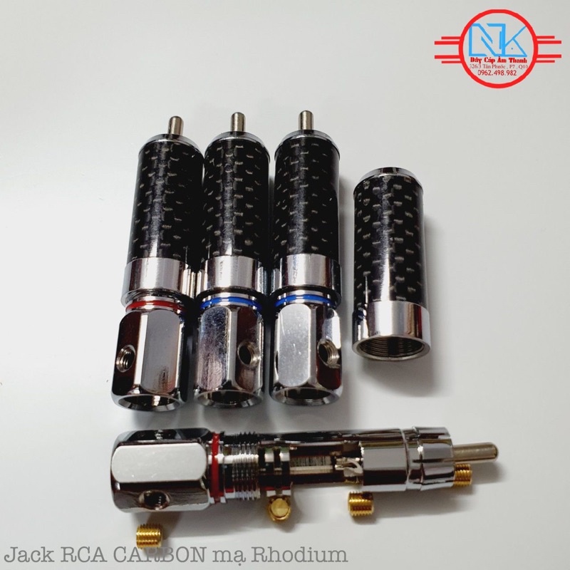 Jack AV Carbon mạ Rhodium OEM