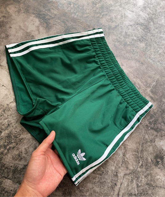 (HÀNG XUẤT XỊN) Quần das xanh rêu xuất xịn 332 3-Stripes Shorts Made in Cambodia full tag code