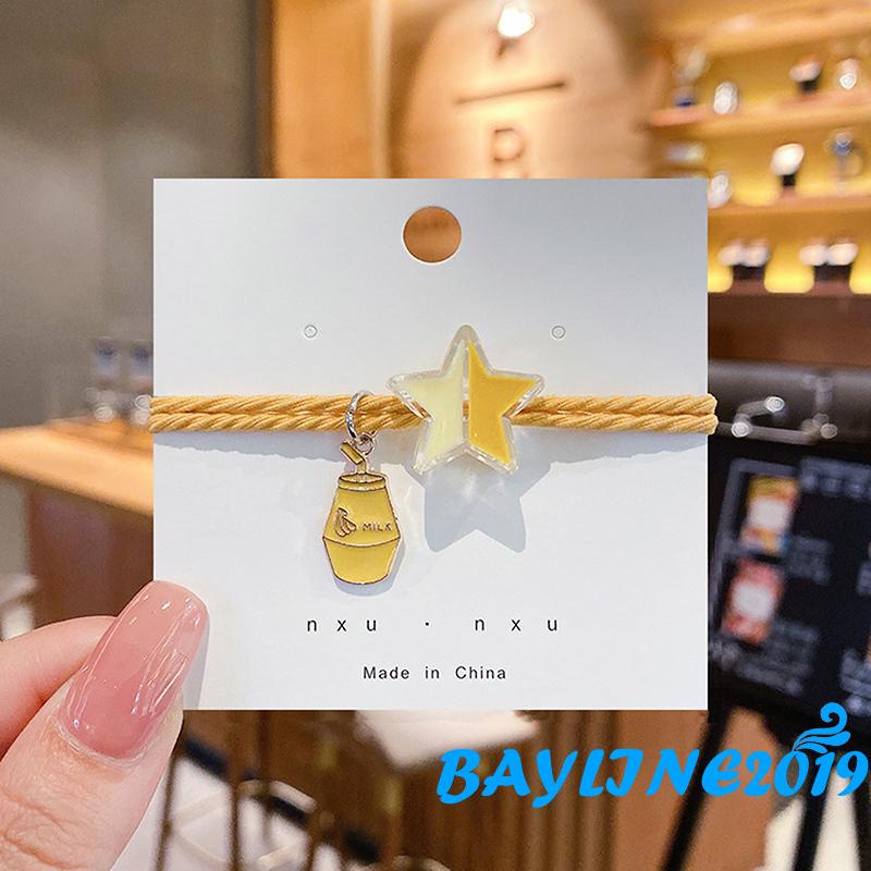 Dây buộc tóc co giãn mềm mại dễ thương cho bé gái