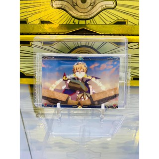 [ Dưa Hấu Yugioh ] Thẻ bài bánh xốp Fate Grand Order FGO Gilgamesh Caster - Tặng bọc bài nhựa bảo quản