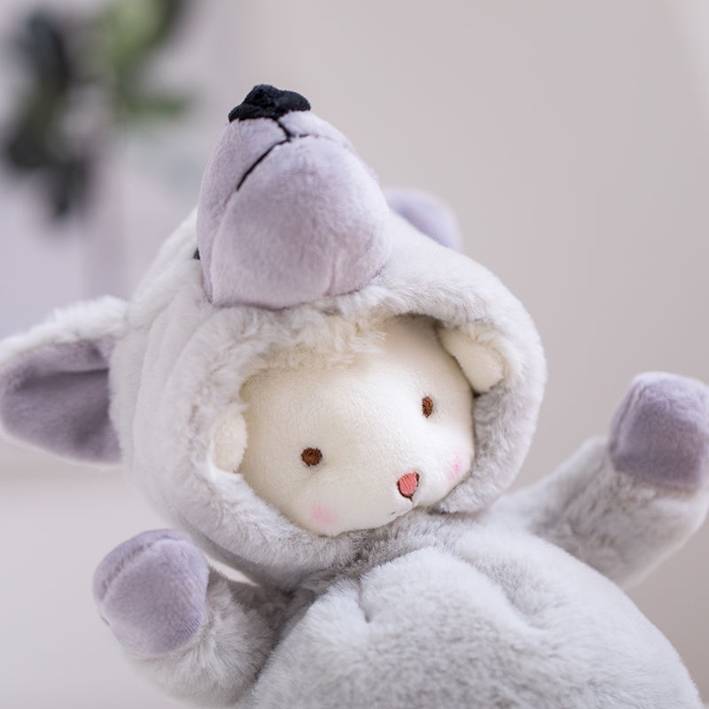 Thú Nhồi Bông Hình Chú Cừu Đáng Yêu