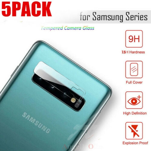 Set 5 miếng kính cường lực bảo vệ camera sau cho điện thoại Samsung Galaxy S10 Plus