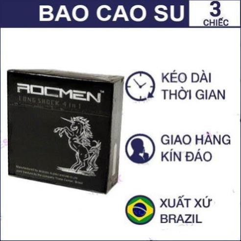 COMBO BAO CAO SU ROCMEN [COMBO SIÊU RẺ SIÊU HOT]   15 BAO CÓ GÂN GAI KÉO DÀI THỜI GIAN QUAN HỆ [ HÀNG CHÍNH HÃNG ]