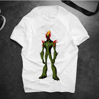 Áo thun Unisex Ben 10 Swampfire Cotton Thun - Dẽ Thương