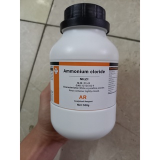 Lọ 500g nh4cl-ammonium chloride hàng xilong xuất khẩu