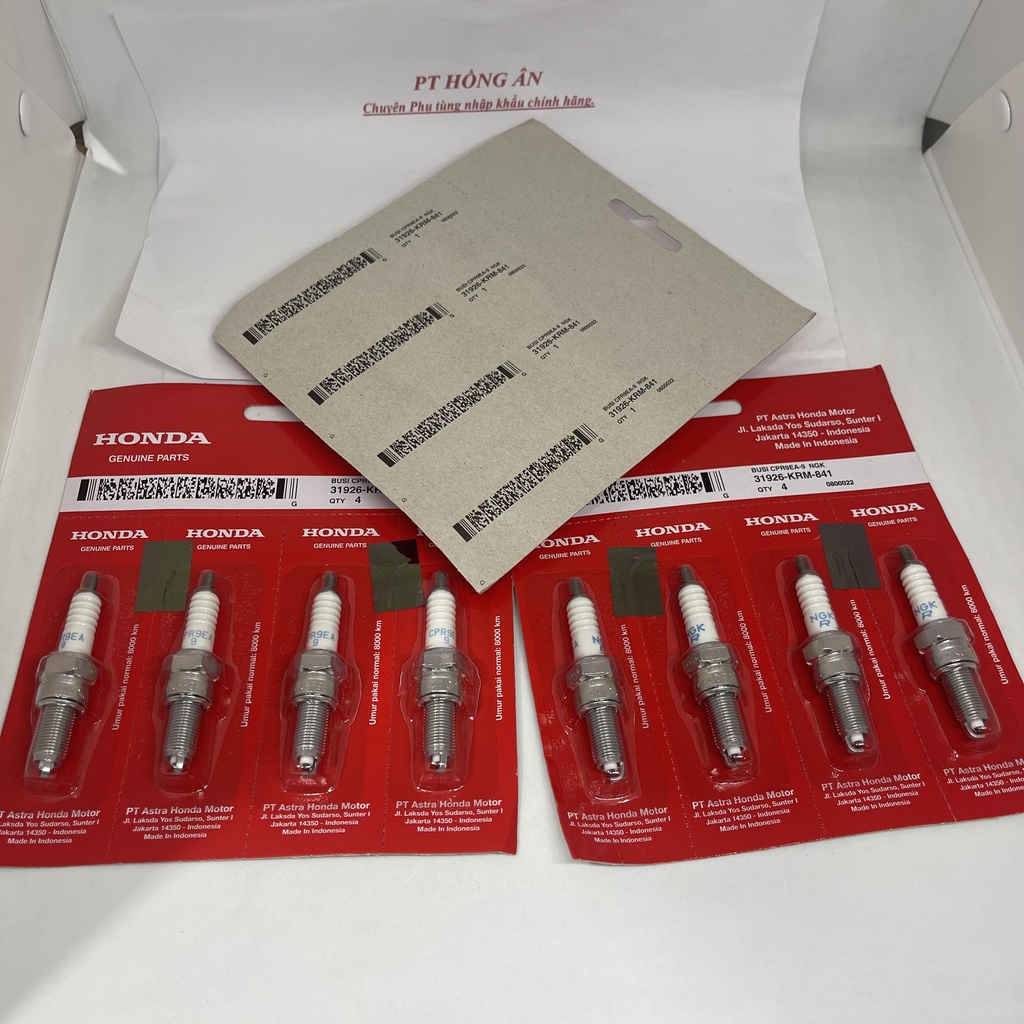 Bugi Vario 150, Click 150 nhập khẩu chính hãng Honda Indonesia - PT HỒNG ÂN