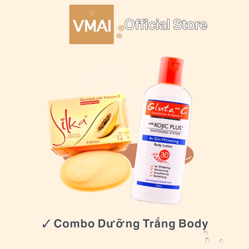 COMBO DƯỠNG TRẮNG BODY ( kèm feedback )