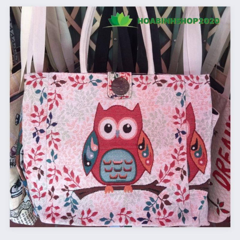 TÚI THỔ CẨM CÚC DỪA ĐI CHƠI, ĐI HỌC, ĐI LÀM TIỆN LỢI