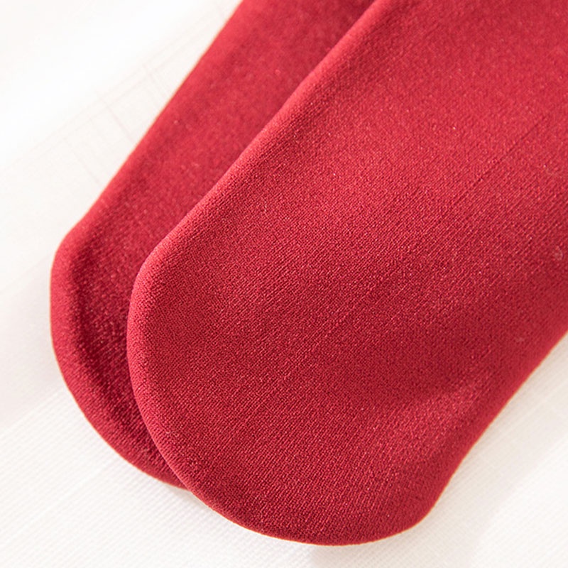 Vớ Len Cashmere Mềm Dày Dặn Giữ Ấm Màu Trơn Thời Trang Mùa Đông Cho Nữ