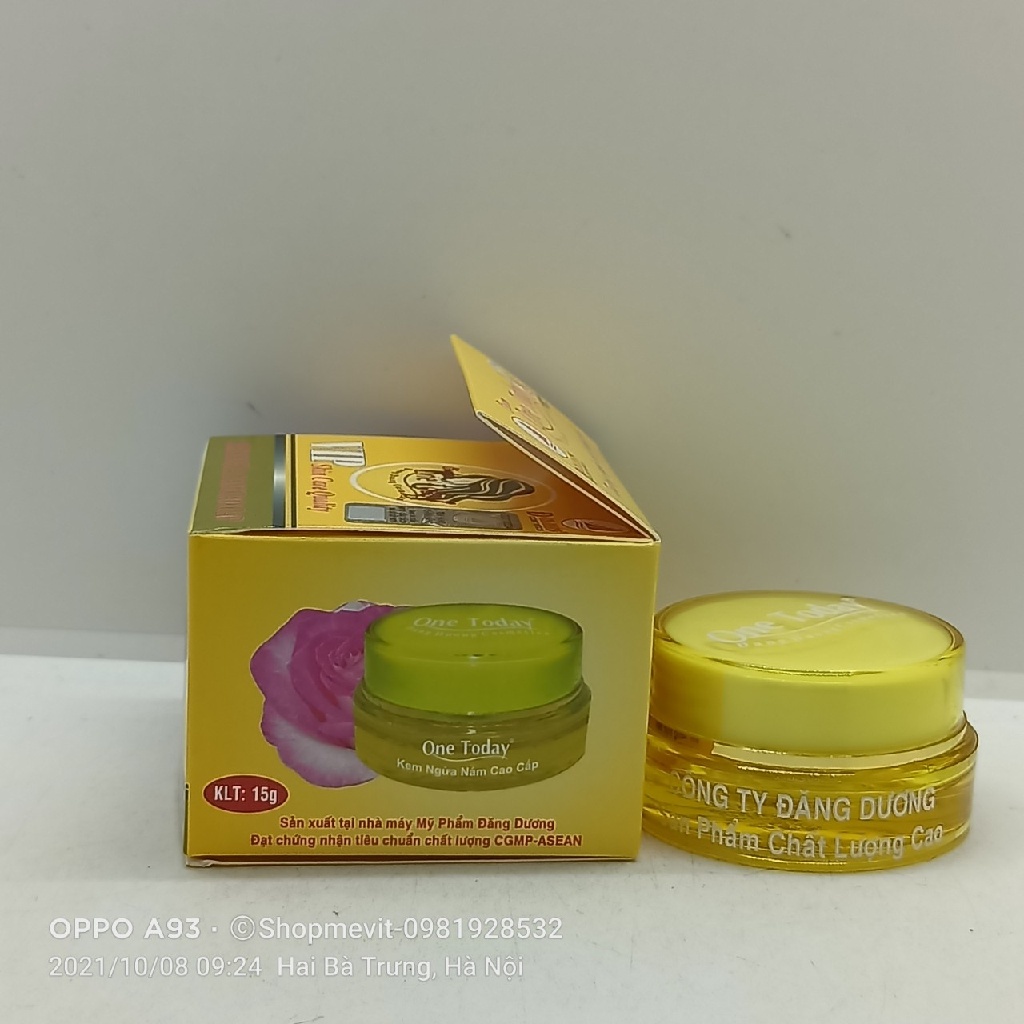 Kem ngừa nám cao cấp One today vip lọ 15g