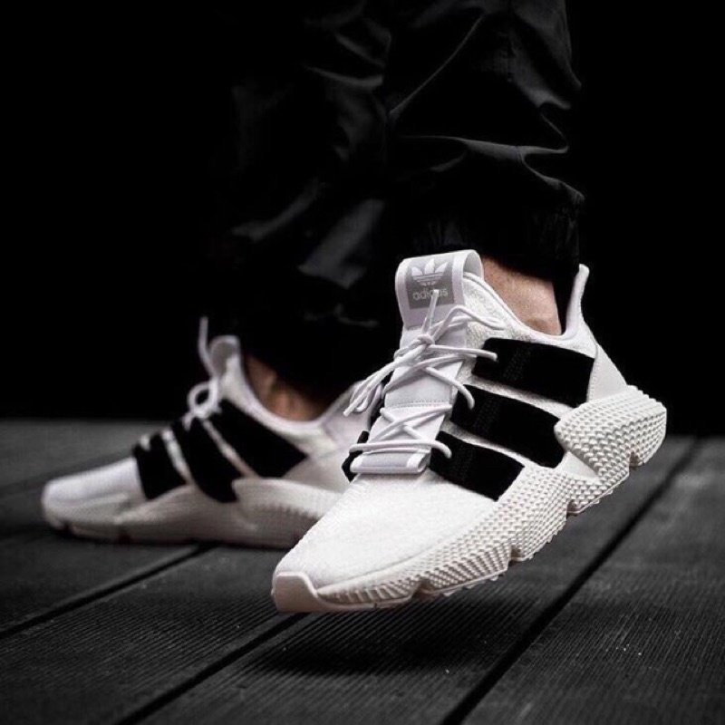 Giày thể thao sneaker Adidas Prophere Trắng sọc Đen