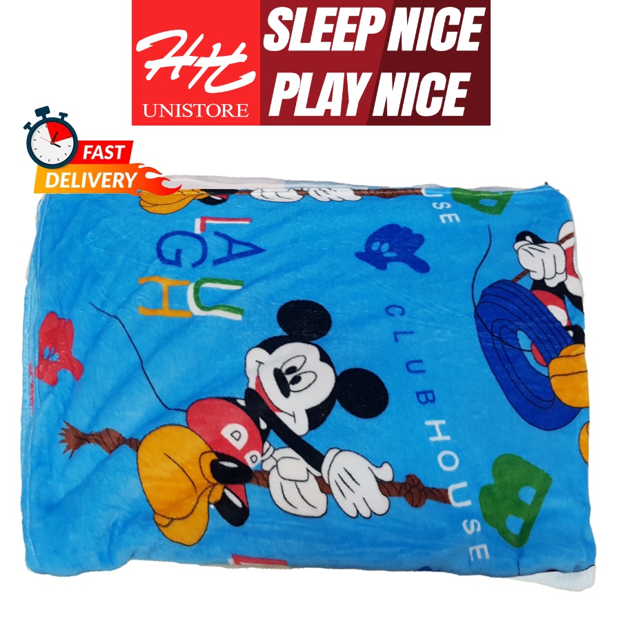 Mền Tuyết Nhung Mềm Mịn Đủ Màu Hy&amp;Han Unistore