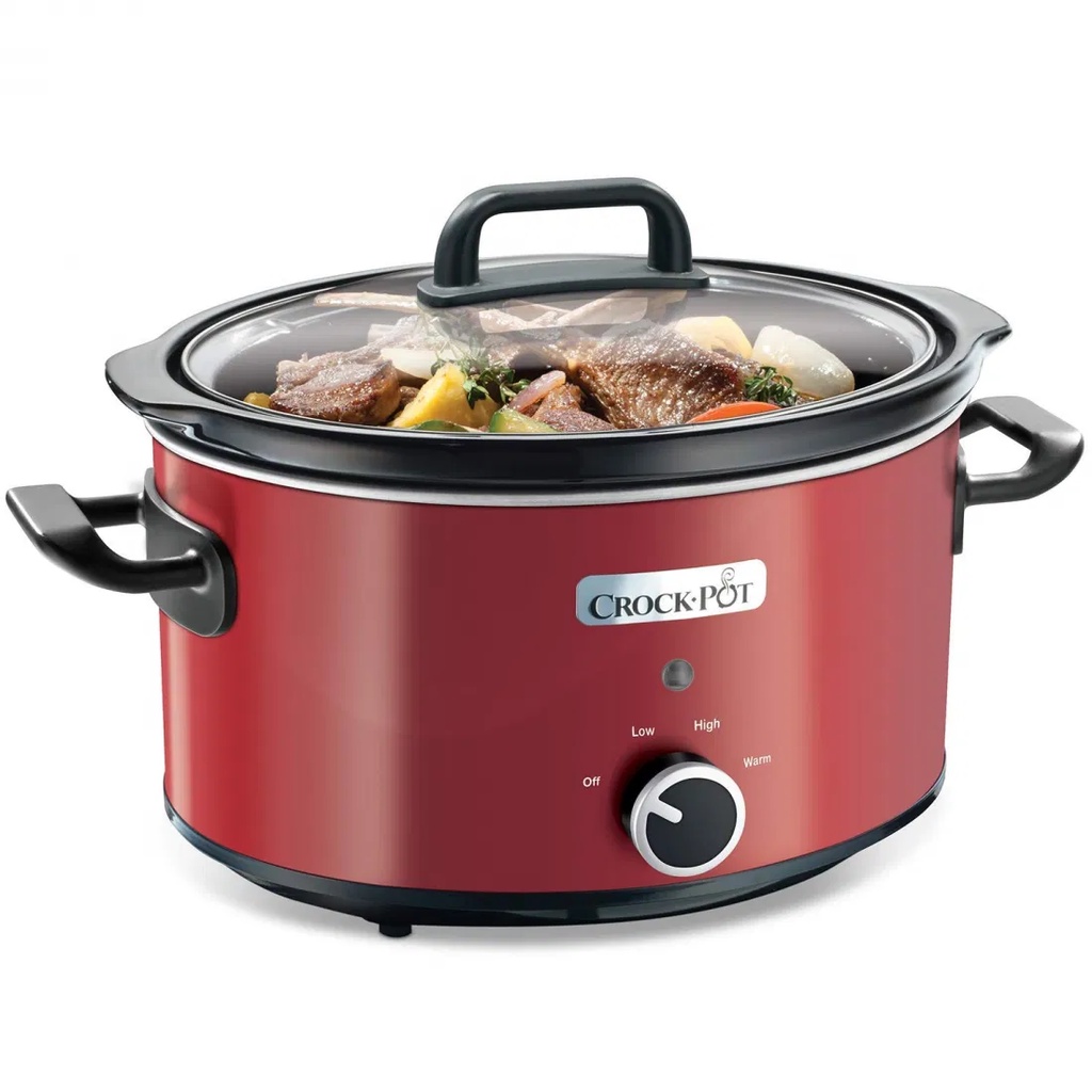 Nồi Nấu Chậm CrockPot Dung Tích 3.5L Nội Địa Đức, Nồi Nấu Cháo, Hầm, Hấp Công Suất 210W GermanySnT 270001