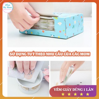 Yếm Giấy Cao Cấp Dùng Một Lần Cho Bé