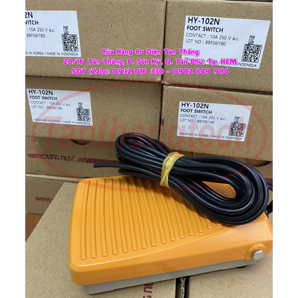 Công tắc bàn đạp Hanyoung HY-102N;HY-102;HY - 102