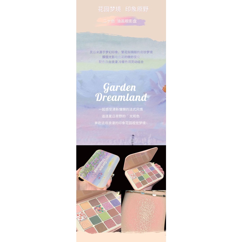[Hàng mới về] Bảng Phấn Mắt 20 Màu Sắc Hiệu Ứng Ngọc Trai Lấp Lánh Chống Thấm Nước Lâu Trôi | BigBuy360 - bigbuy360.vn
