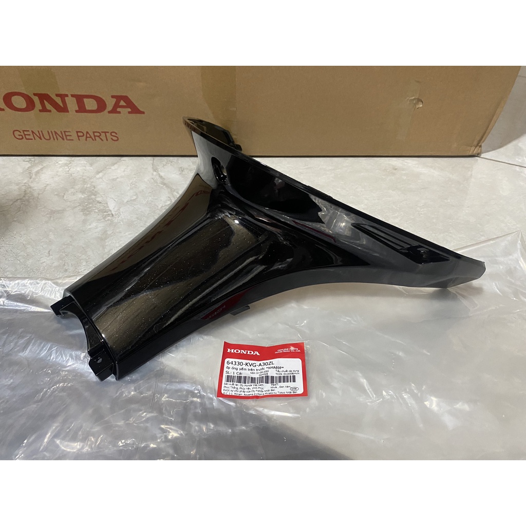 Ốp dưới ổ khóa HONDA AIR BLADE 110 năm 2009 màu Đen.