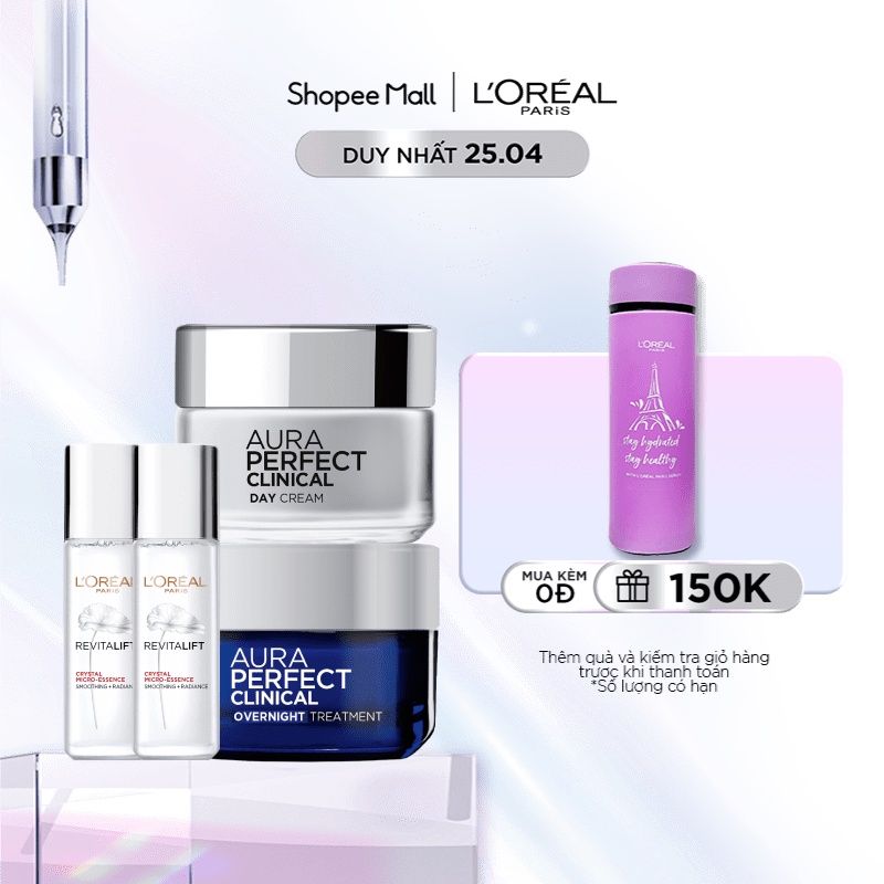 Bộ dưỡng chất giảm thâm nám chuyên sâu L'Oreal Paris