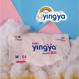 Tã/Bỉm dán Yingya nội địa Trung size S 66miếng (4-8kg), bỉm mềm mỏng thấm hút tốt- Bimyingya2021