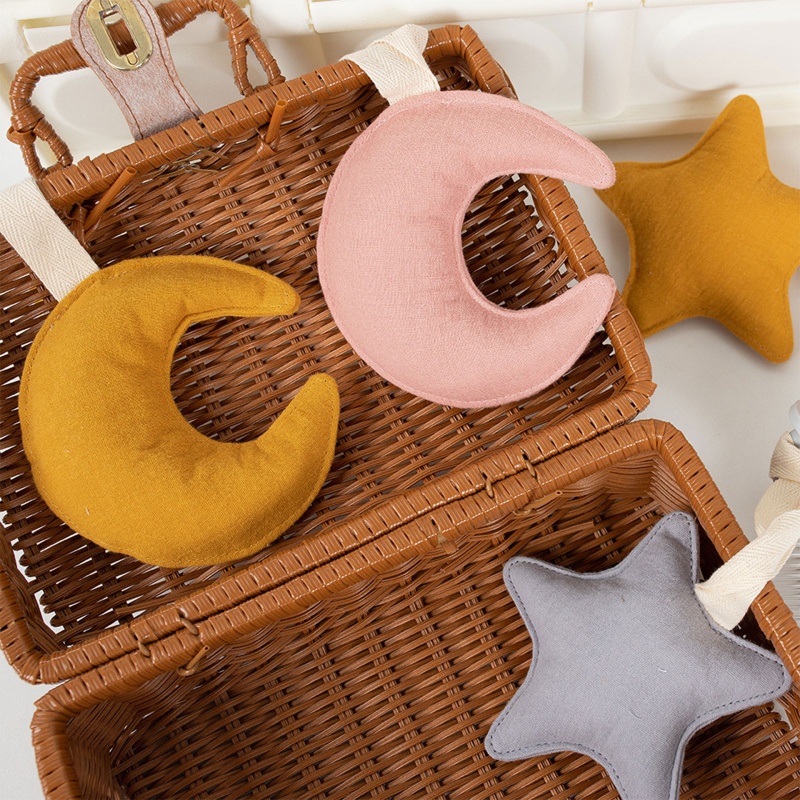 Đồ Chơi GặM BằNg Cotton HìNh MặT Trăng Cho Bé