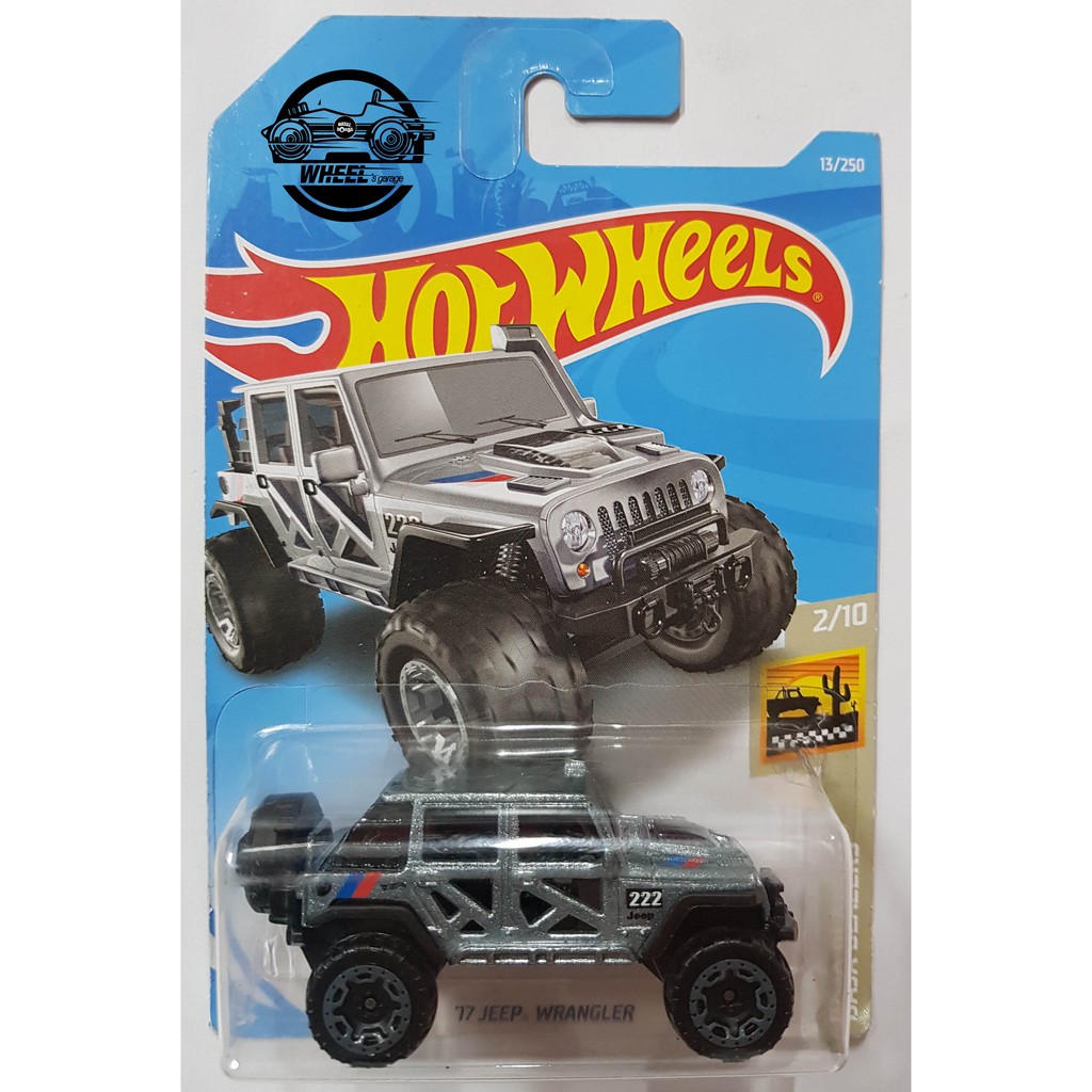 Xe mô hình đồ chơi Hotwheels cơ bản 1:64 - '17 Jeep Wrangler